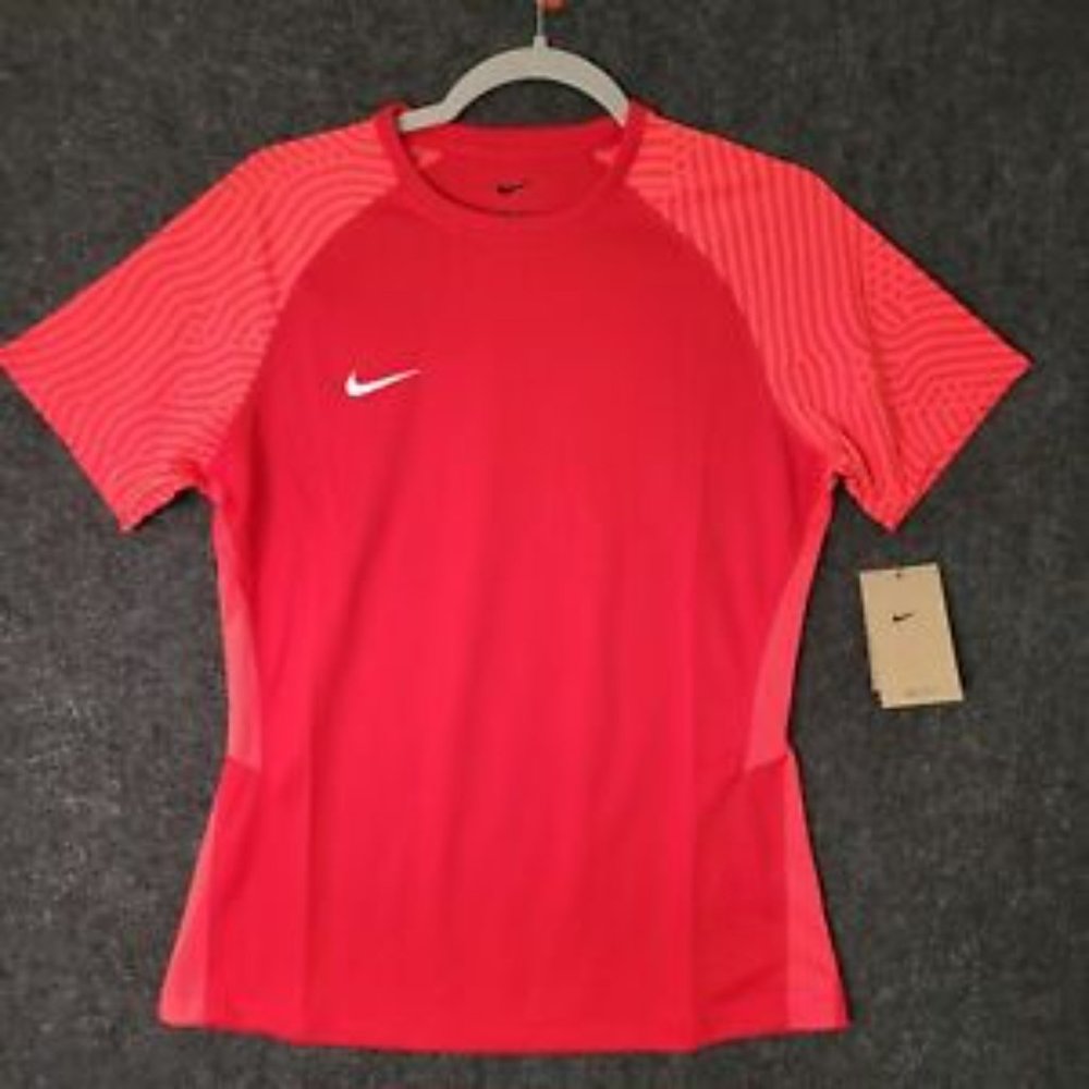 SIZE SMALL Nike Dri-FIT Strike 2 Soccer Jersey Red Crimson